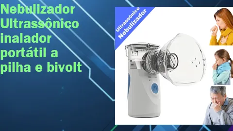 Clique para comprar Nebulizador Ultrassônico inalador portátil...